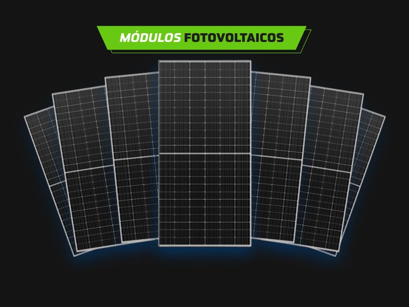 Módulos Fotovoltaicos WEG instalados em sistema de energia solar para aplicações residenciais